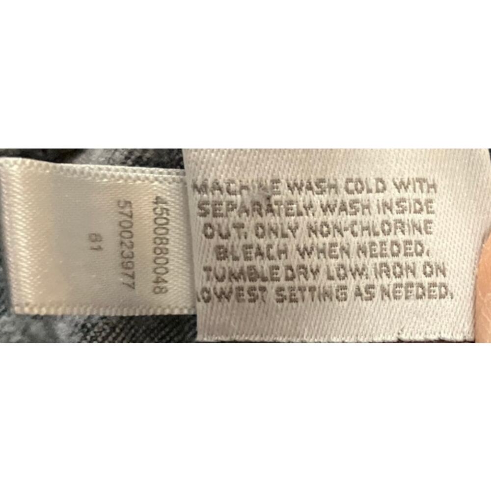 Chico's Platinum Denim Women's Medium Wash Mid-Rise Straight Leg Jeans SZ 1 US 8 - Picture 9 of 9